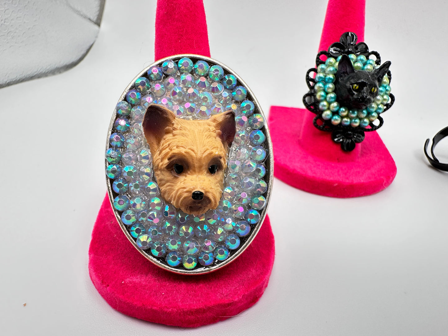 Precious Gem Terrier Ring