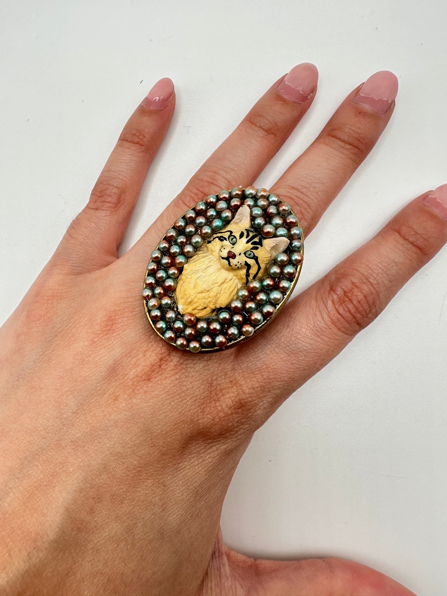 Meow Antoinette Ring