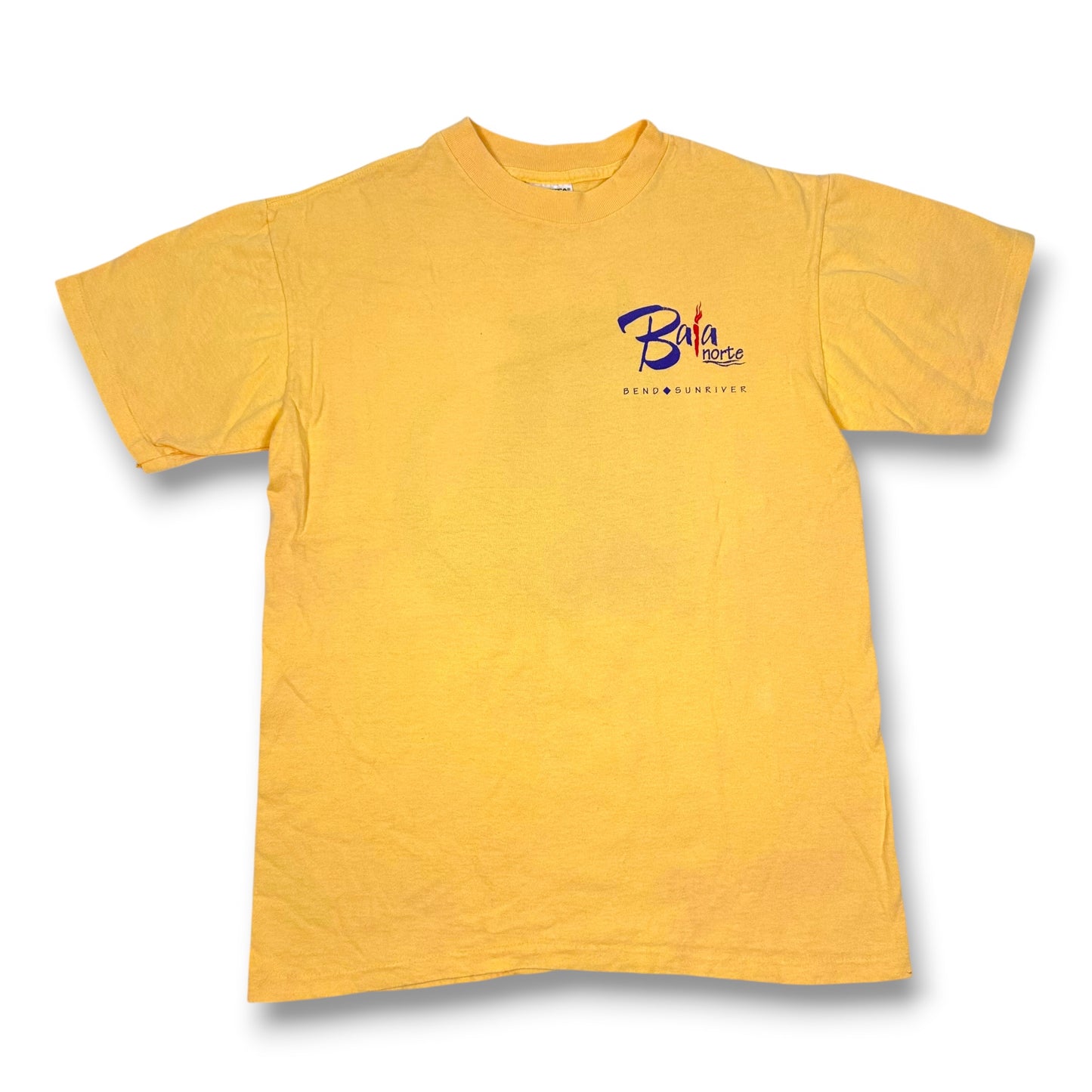 Blue Dog Serves Sass on Yellow Tee
