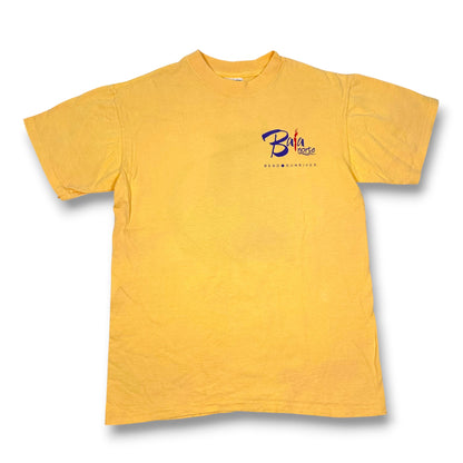 Blue Dog Serves Sass on Yellow Tee