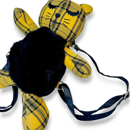 Betsey Johnson Kitty Plush Backpack