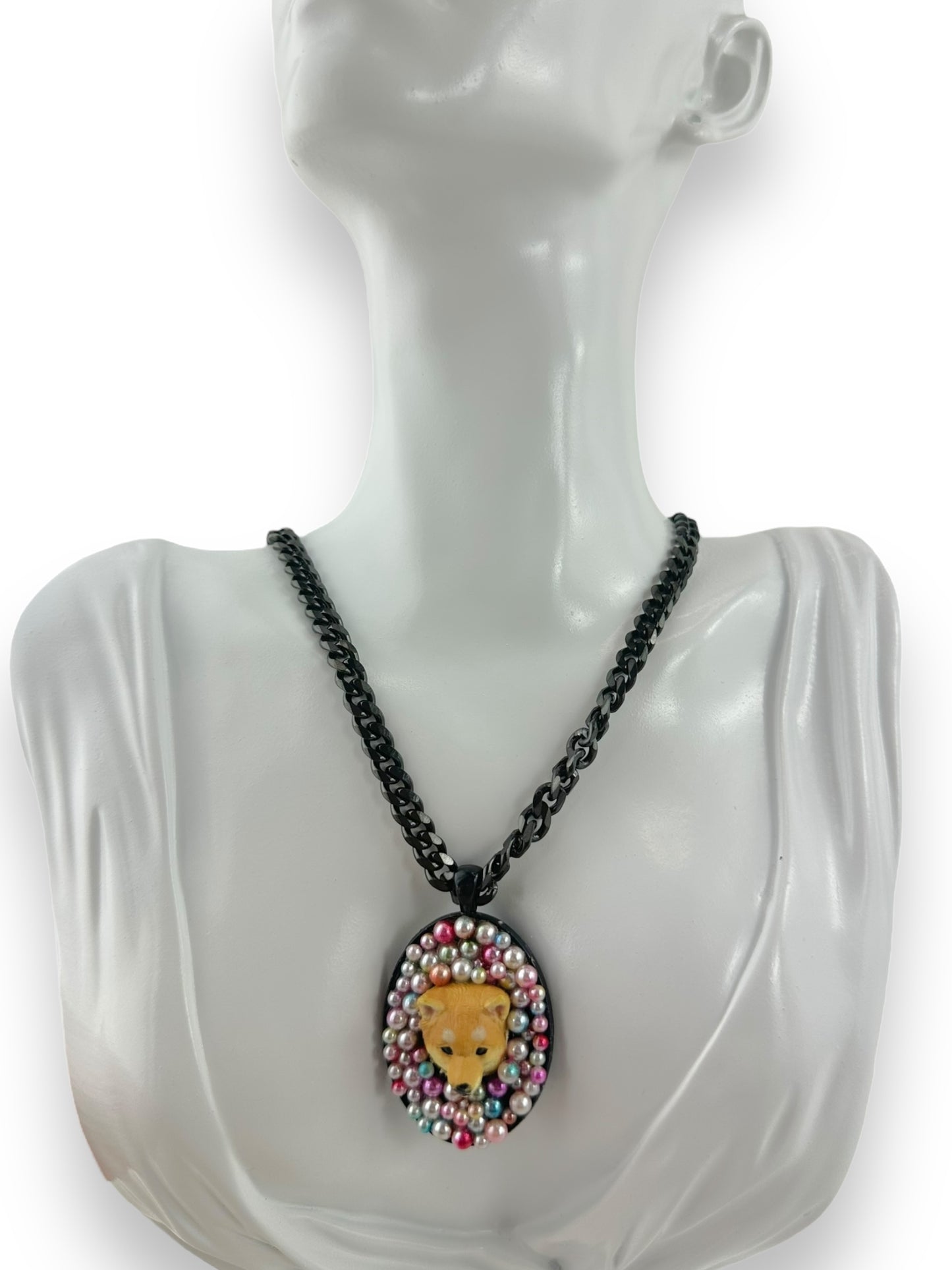 Pom with Pearls Necklace