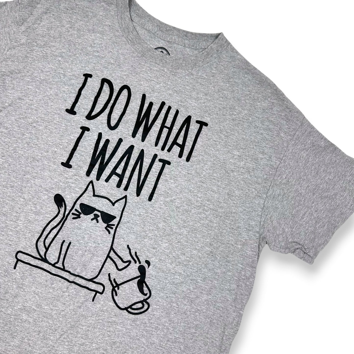I Do What I Want Cat Mood Tee