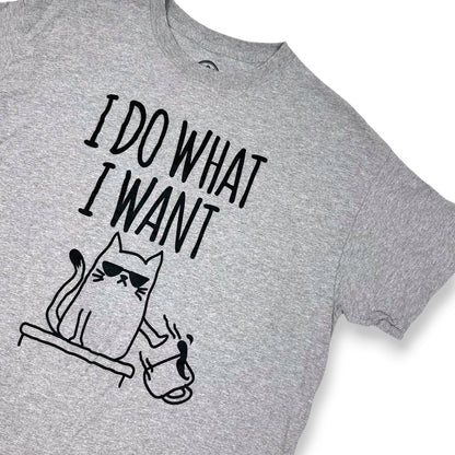 I Do What I Want Cat Mood Tee