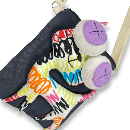 Vintage Kitty Kookiness Crossbody