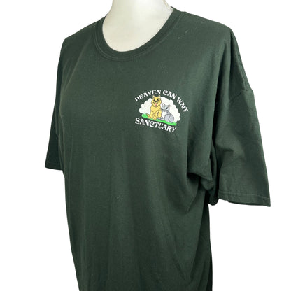 Pups on Parole Hunter Green Tee