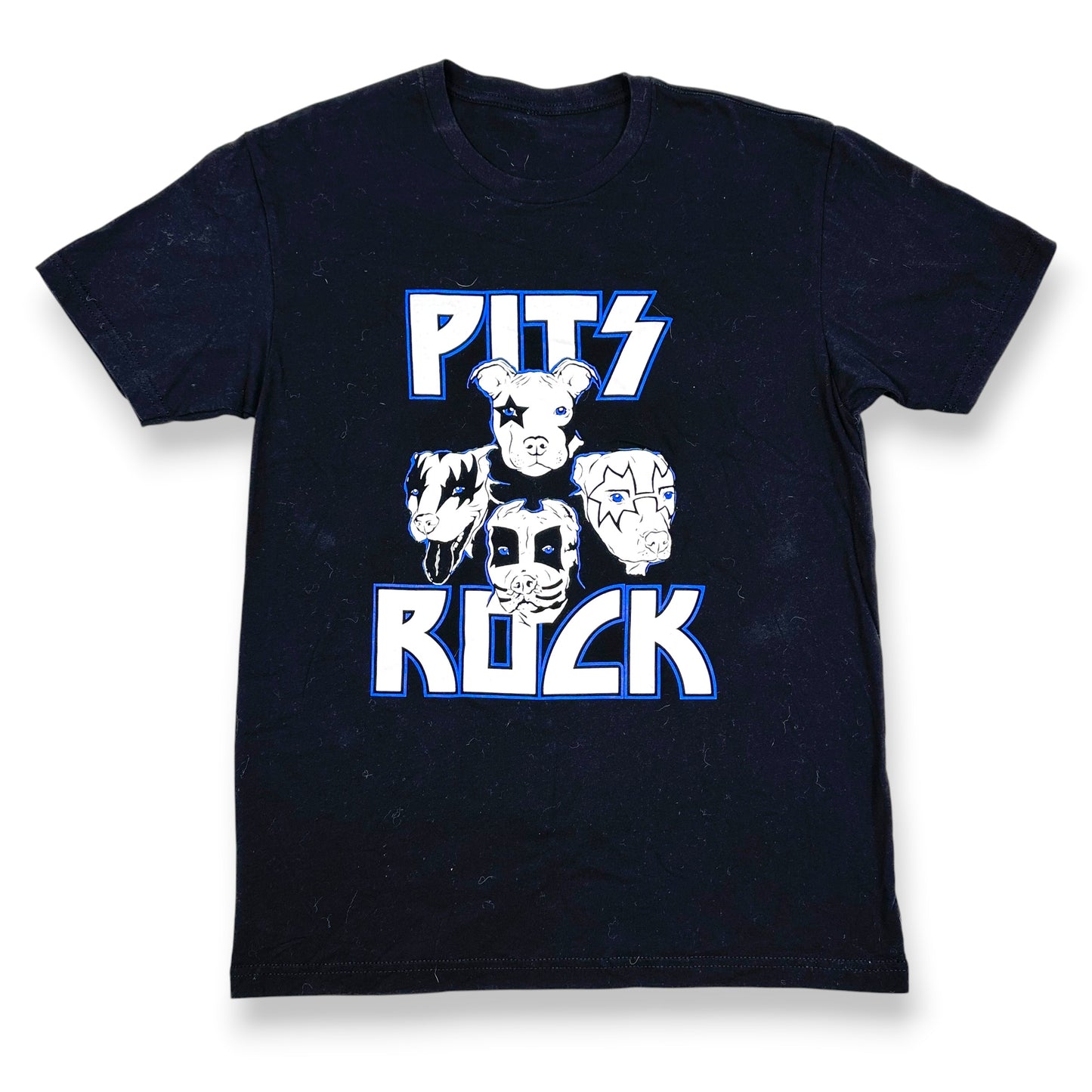 Pits Rock KISS Inspired Pitbull Tee