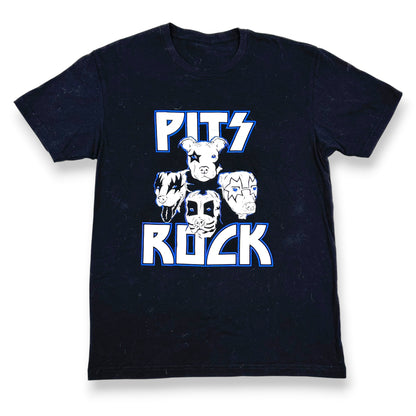 Pits Rock KISS Inspired Pitbull Tee