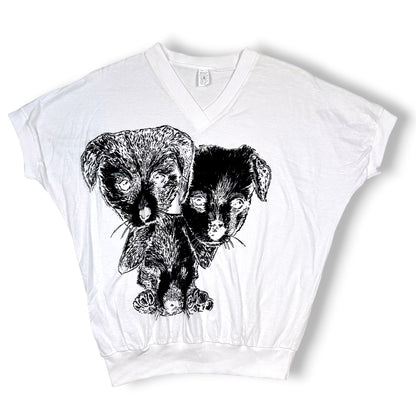 Vintage Two Dogs Shirt