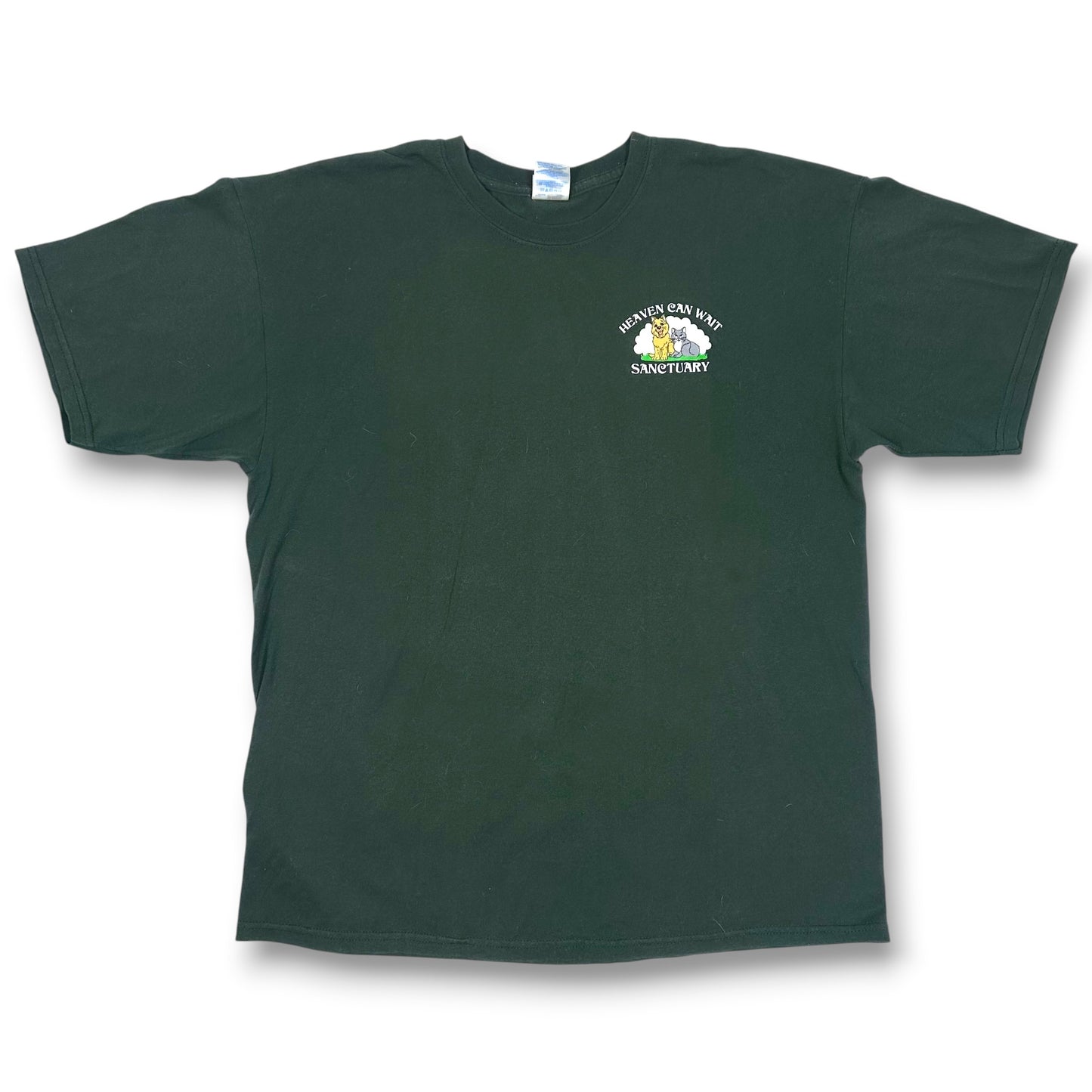 Pups on Parole Hunter Green Tee