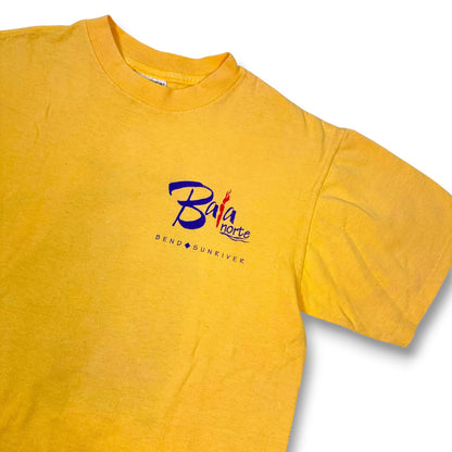 Blue Dog Serves Sass on Yellow Tee