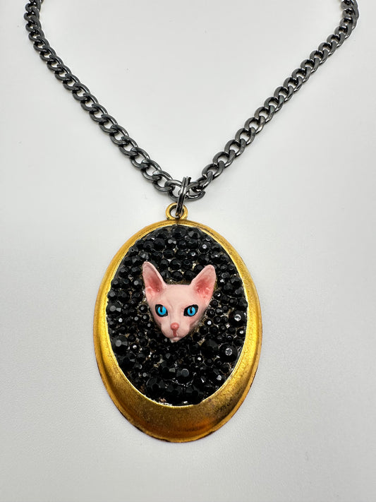 Sphinx Black Beauty Necklace