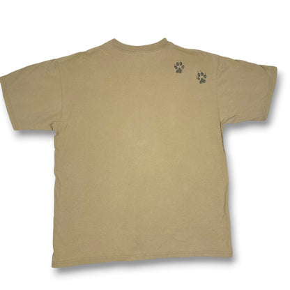 Vintage Daschund Tee with Black Lace Collar
