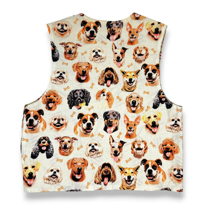 Vintage Handmade Reversible Dog Vest