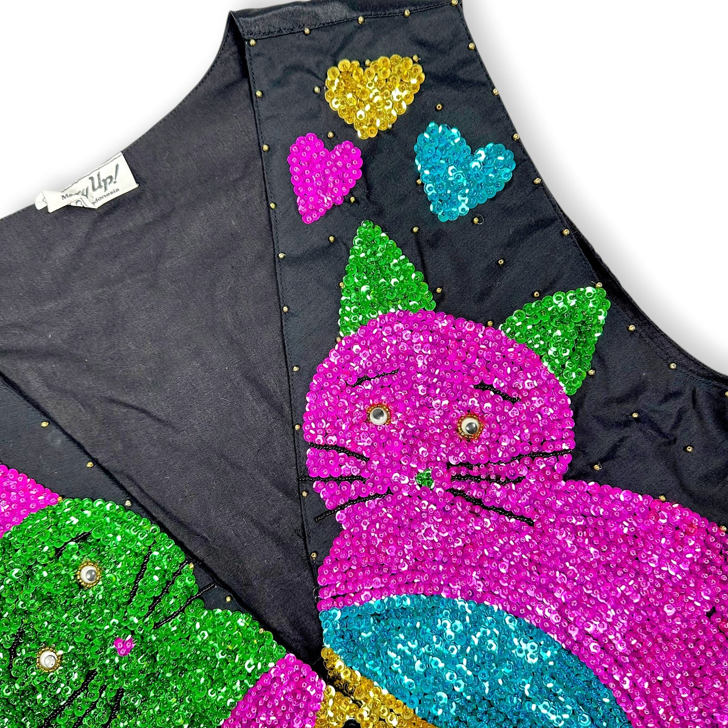 Vintage Sequin 80’s Vest
