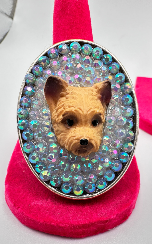 Precious Gem Terrier Ring