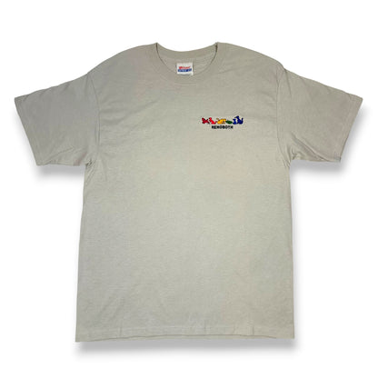 Grey Rainbow Animals Tee