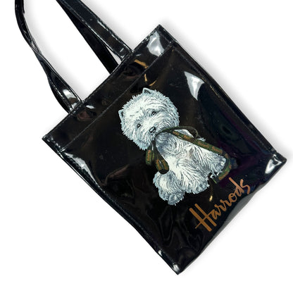 Vintage Harrod’s Mini Bag with Scottish Terrier
