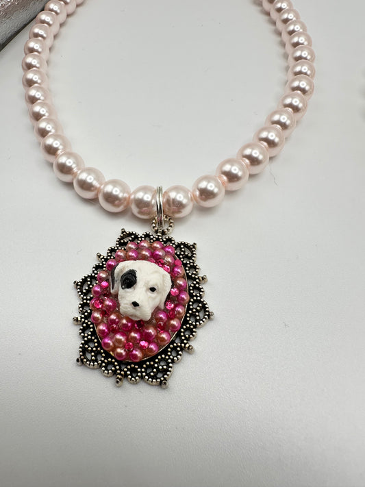 Doll of a Dalmatian Necklace