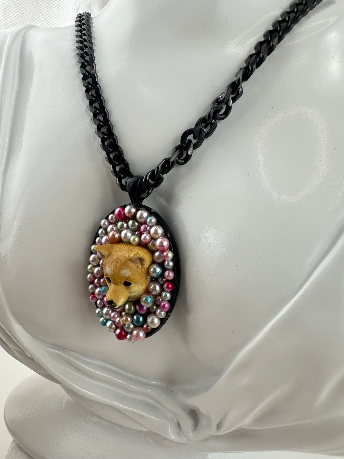 Pom with Pearls Necklace