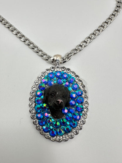 Love is a Labrador Necklace