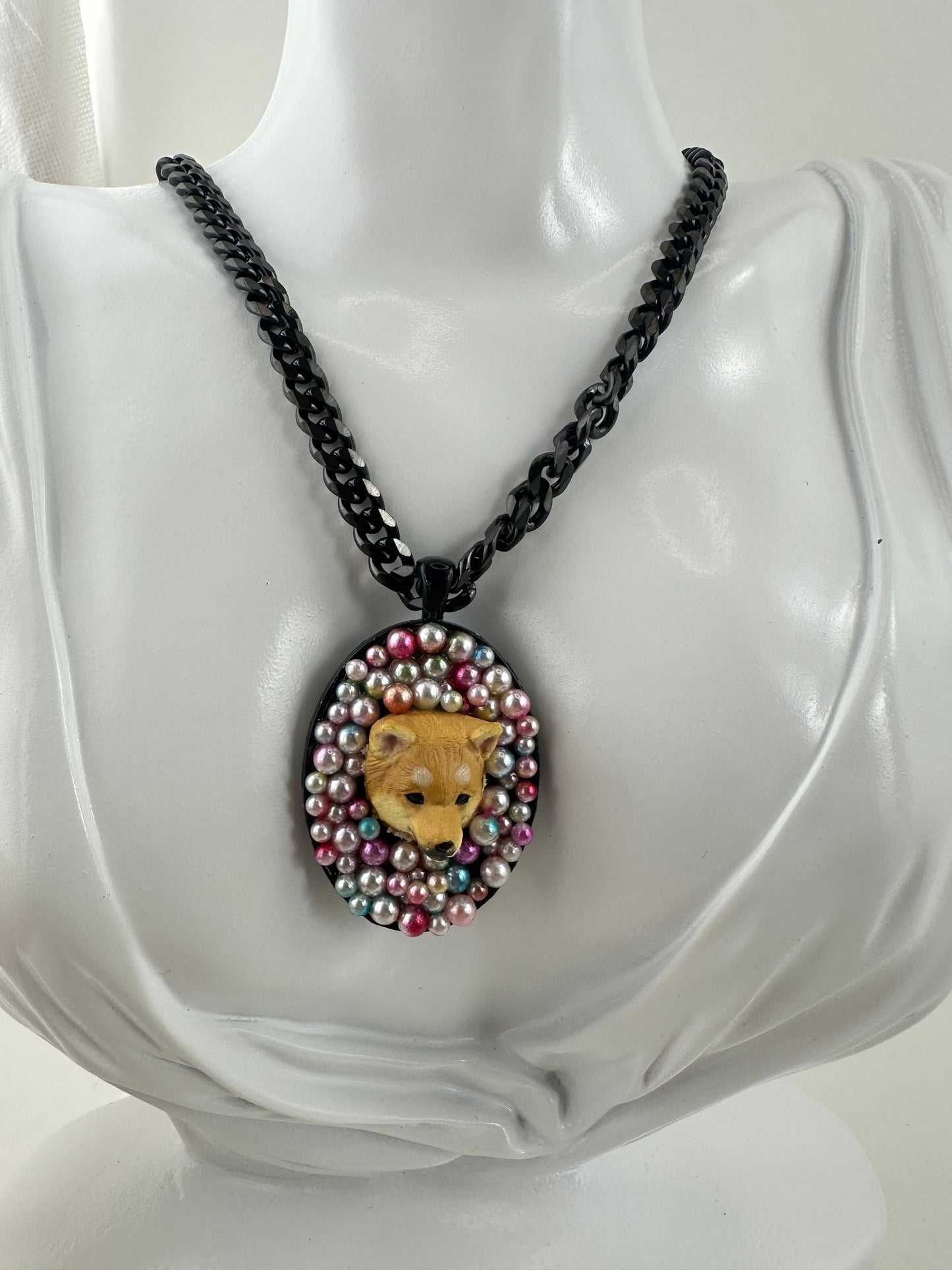 Pom with Pearls Necklace