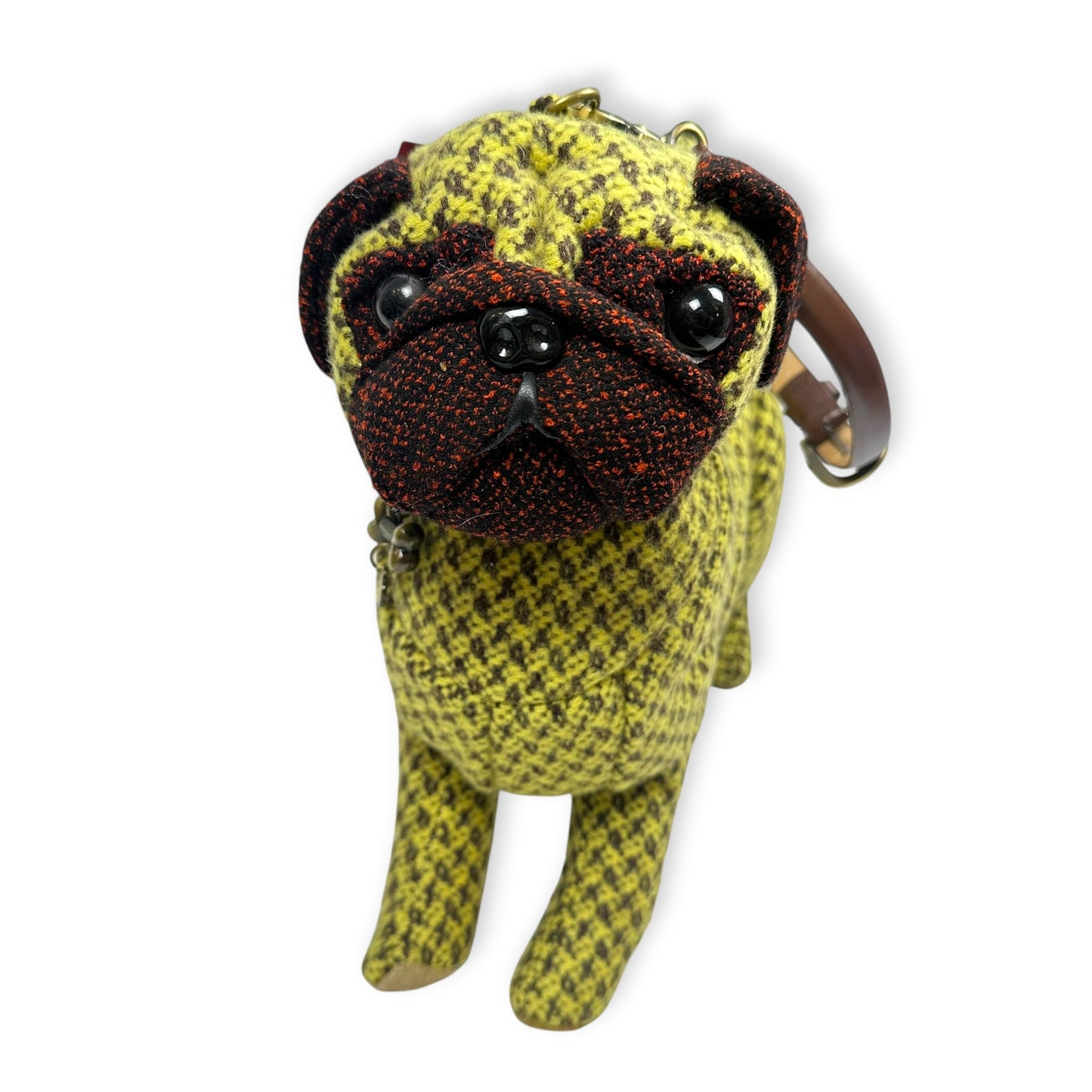 Vintage Fuzzy Nation Pug Purse