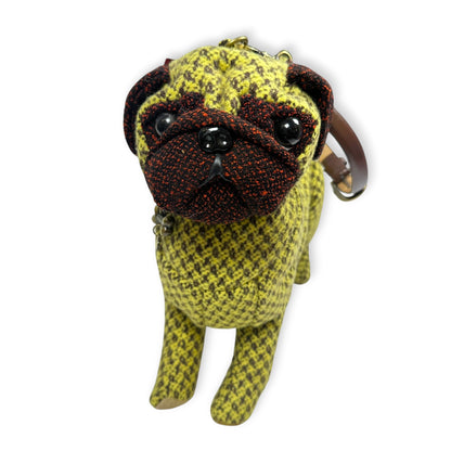 Vintage Fuzzy Nation Pug Purse