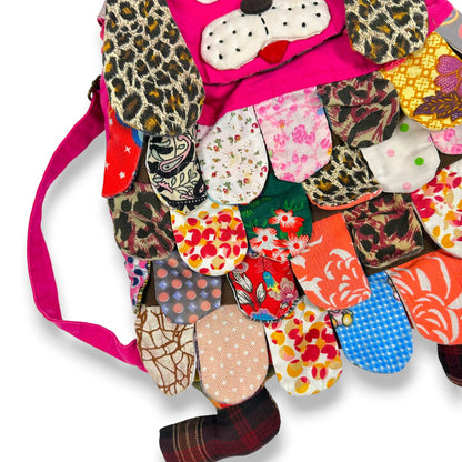 Puppy Patchwork Backpack