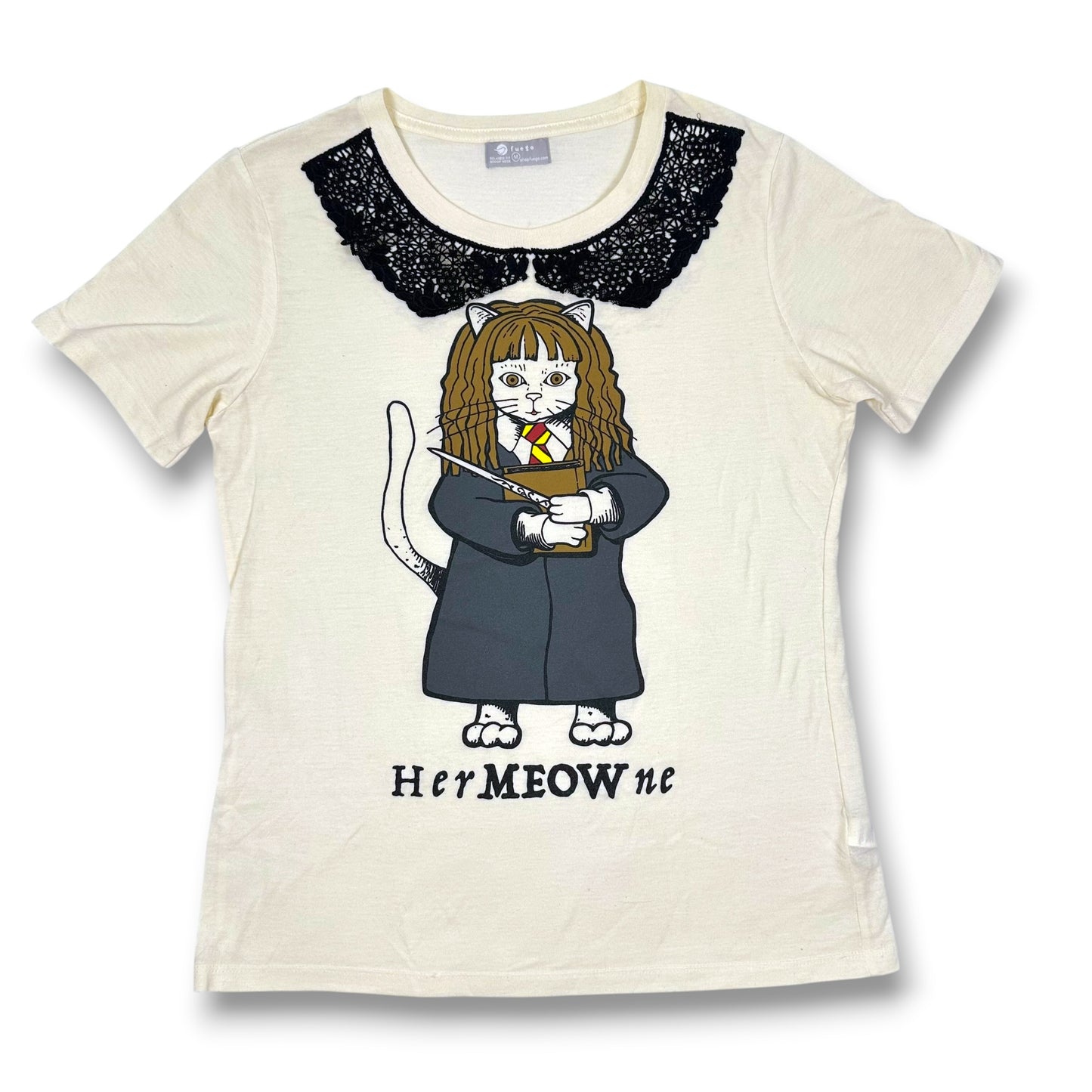Her’Meow’ne Harry Potter Cat Themed Tee