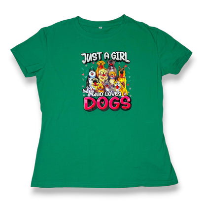 Just a girl who loves dogs Tee