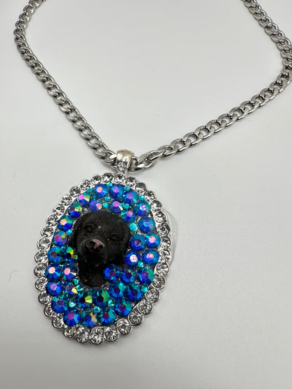 Love is a Labrador Necklace