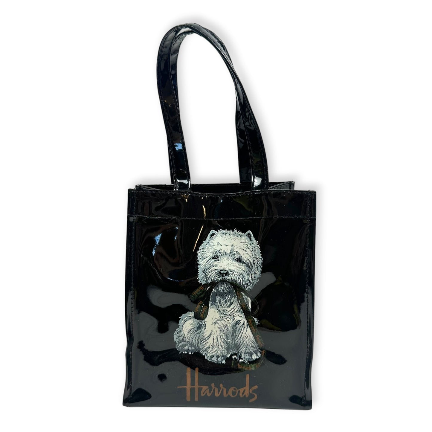 Vintage Harrod’s Mini Bag with Scottish Terrier