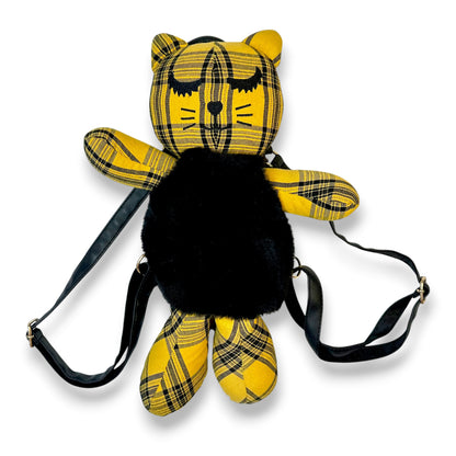 Betsey Johnson Kitty Plush Backpack