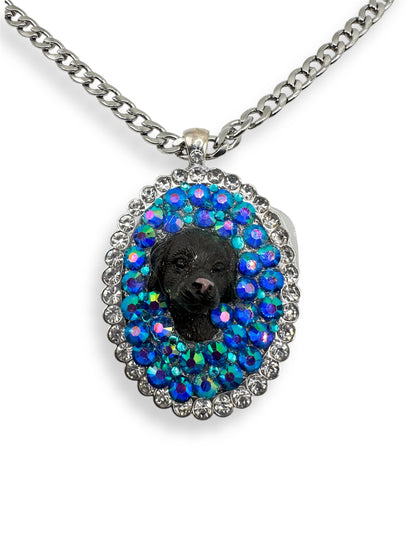 Love is a Labrador Necklace