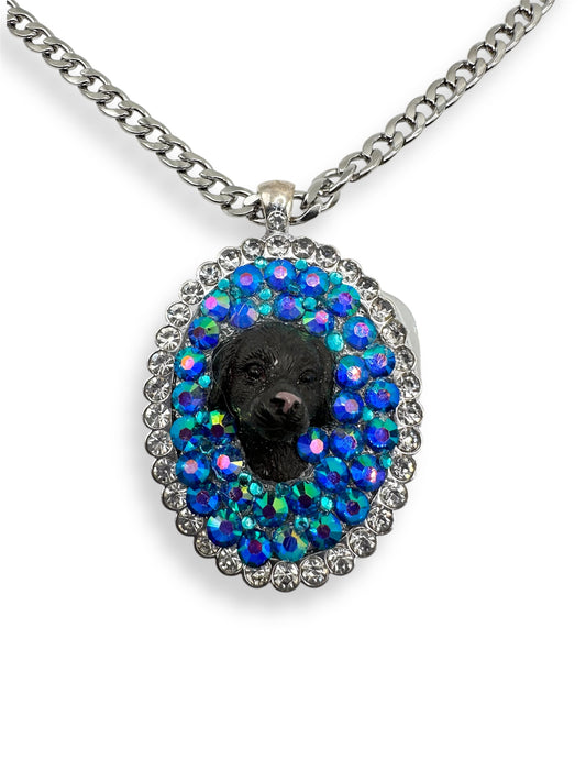 Love is a Labrador Necklace
