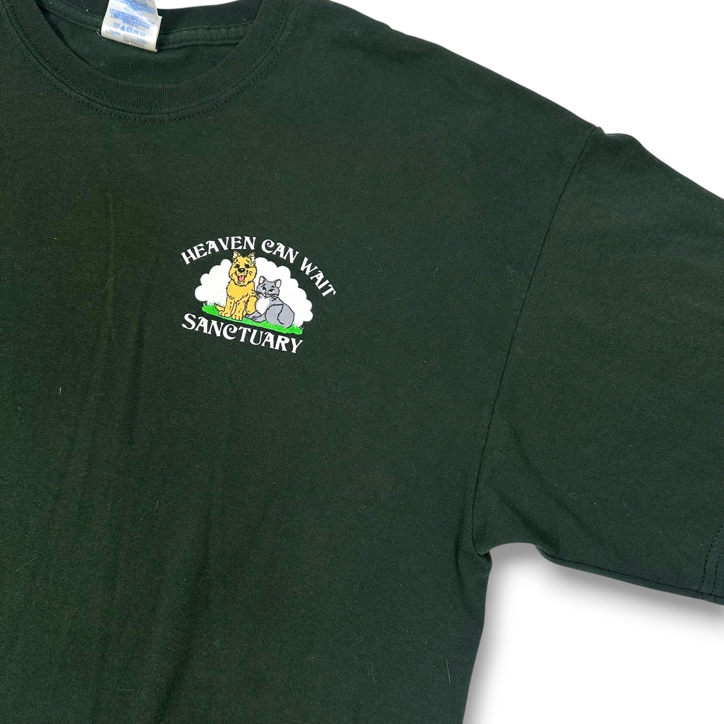 Pups on Parole Hunter Green Tee