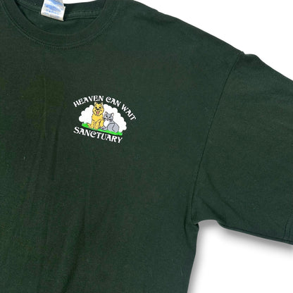 Pups on Parole Hunter Green Tee