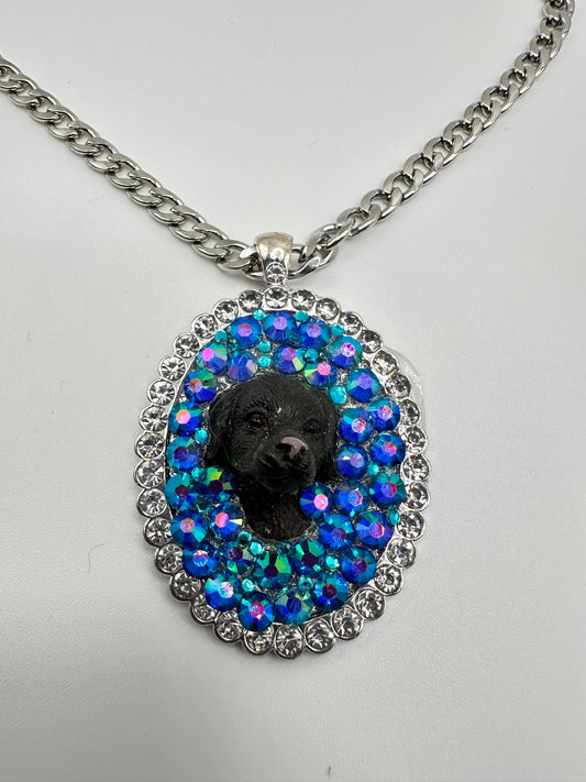 Love is a Labrador Necklace