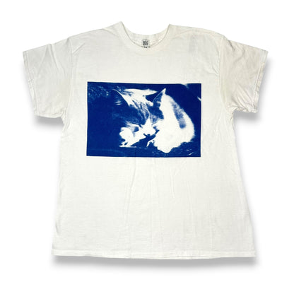 Blue Kitty Tee Sz