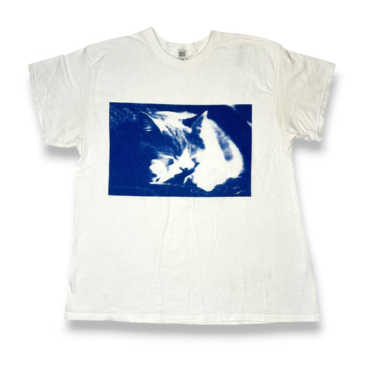 Blue Kitty Tee Sz