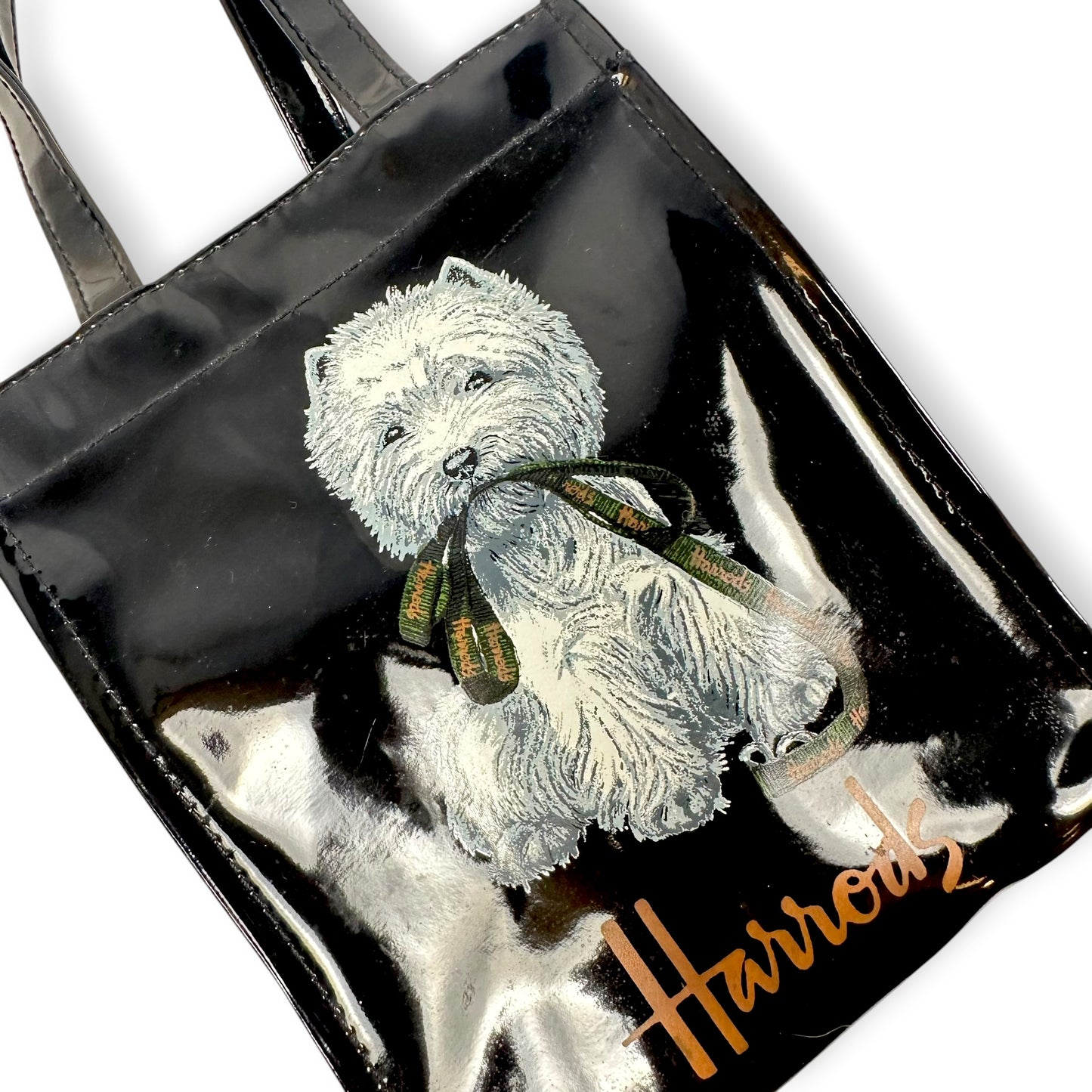 Vintage Harrod’s Mini Bag with Scottish Terrier