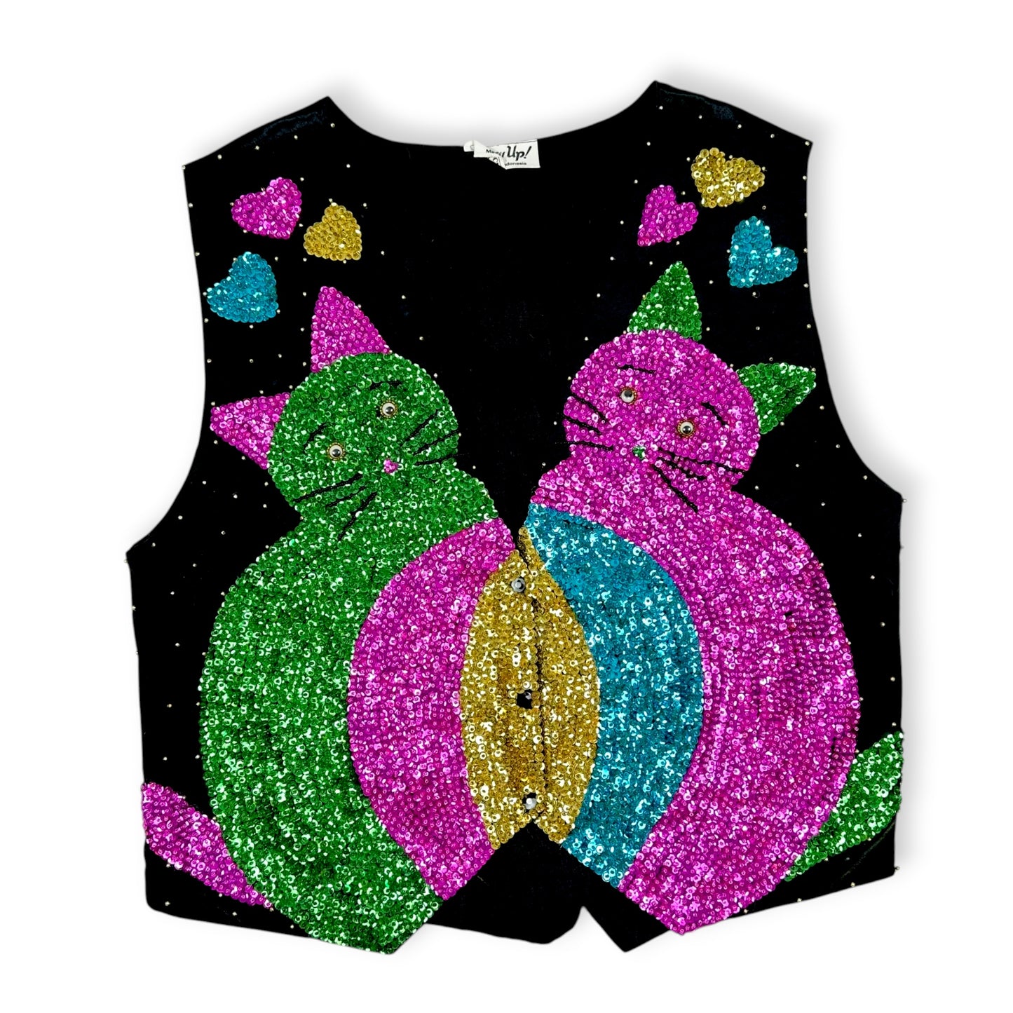 Vintage Sequin 80’s Vest