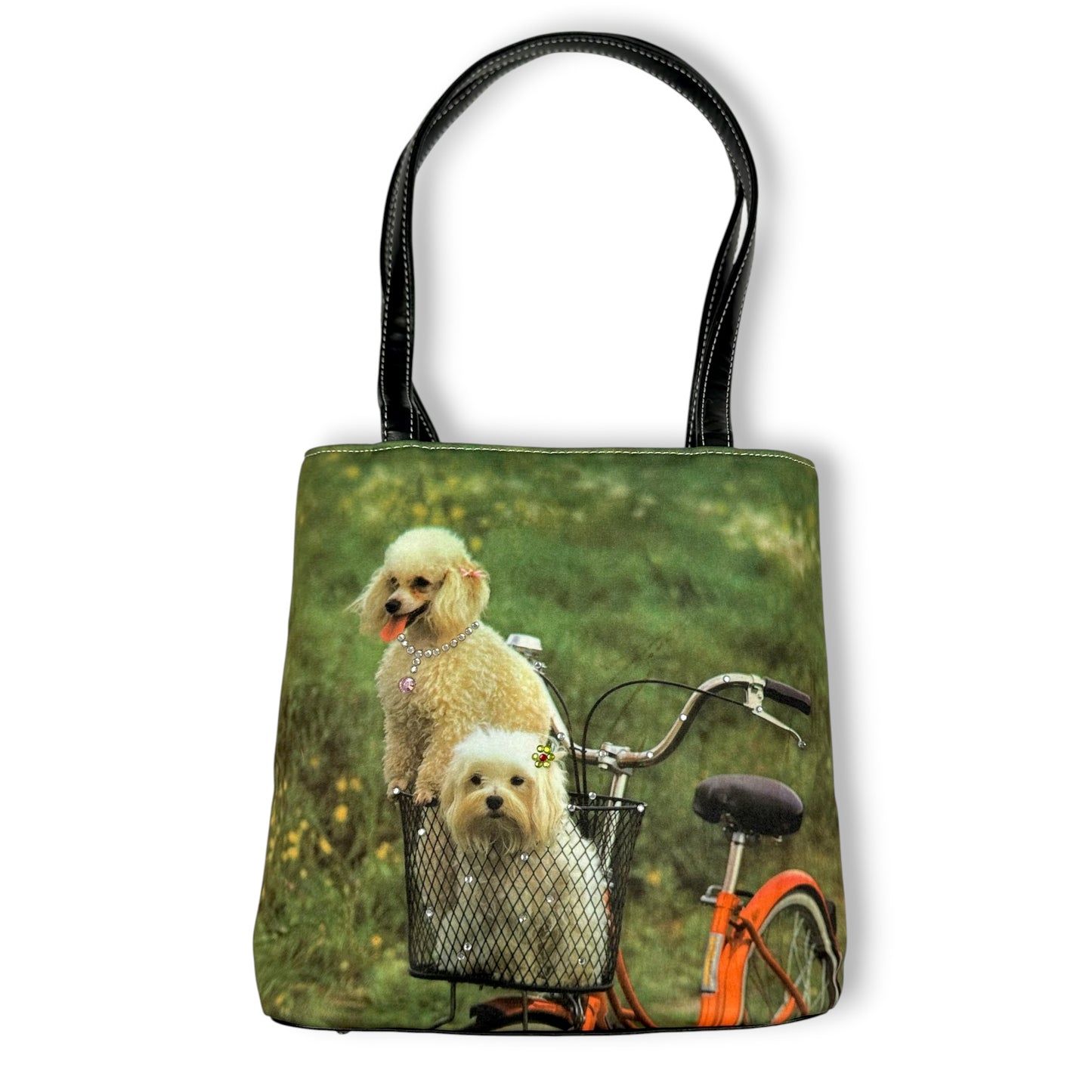 Poodle Playfulness Purse & Wallet Set