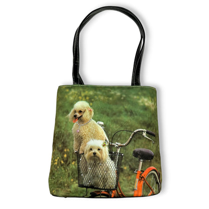 Poodle Playfulness Purse & Wallet Set