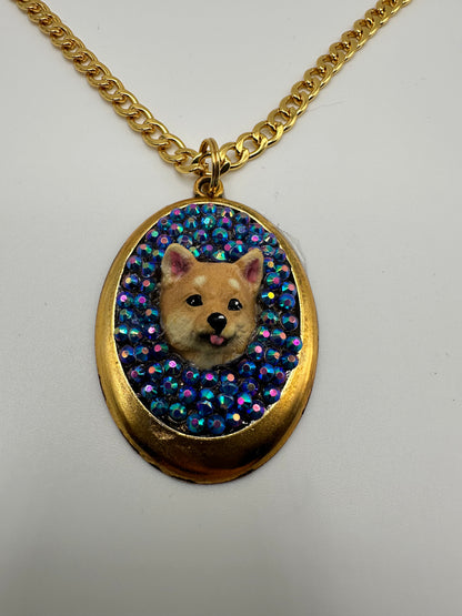Purple Poms are the Best Poms Necklace