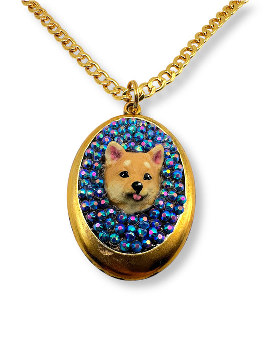 Purple Poms are the Best Poms Necklace