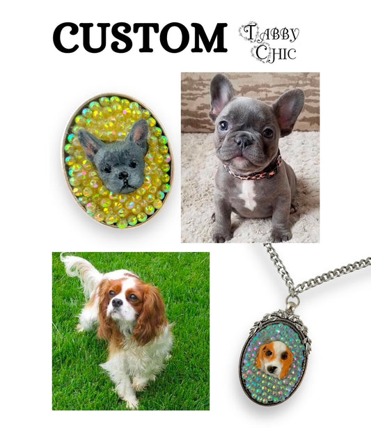 CUSTOM Dog or Cat Jewelry Piece