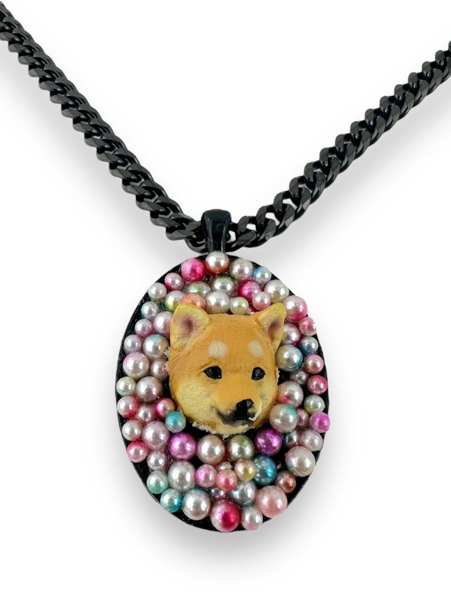 Pom with Pearls Necklace